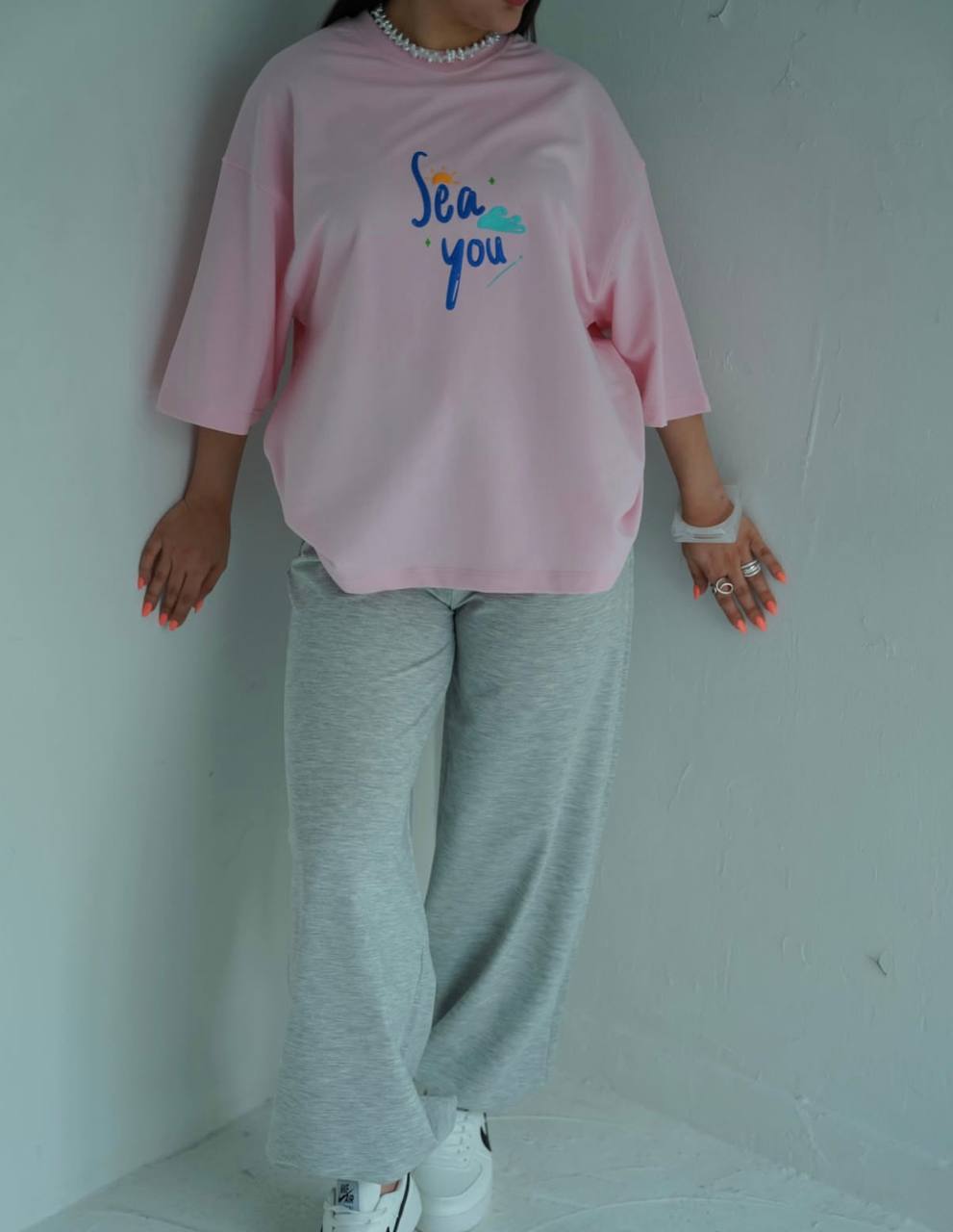تیشرت باکسی (sea you)