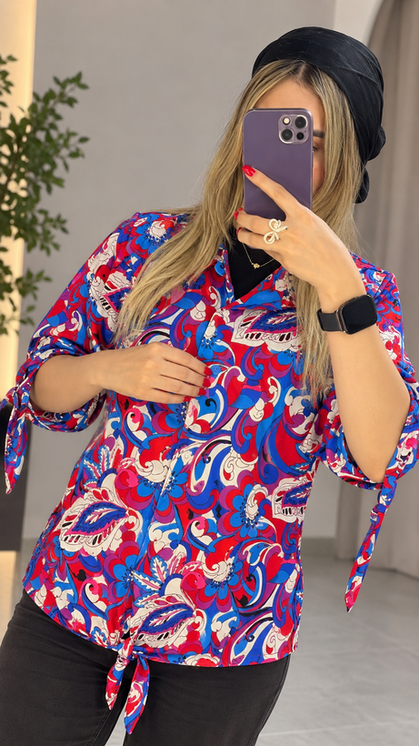 شومیز گره ای