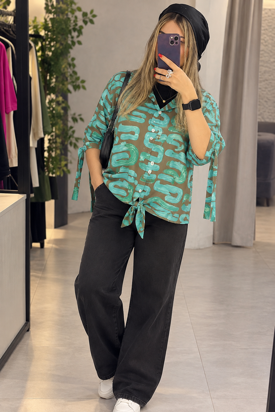 شومیز گره ای